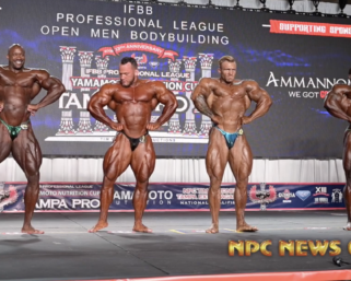 2020 IFBB Pro League Tampa Pro Bodybuilding Prejudging Video