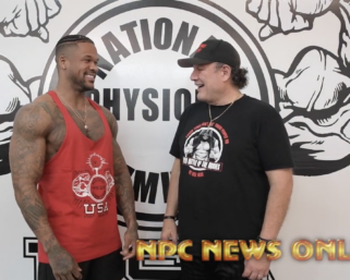 2020 Road To The Olympia Interview with IFBB Pro League Men’s Physique Clarence.Mcspadden