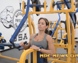 2020 Road To The Olympia: IFBB Pro League Bikini Competitor Casey Samsel Training Back and Shoulders