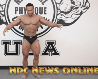 2020 Road To The Olympia with @ifbb_pro_league Classic Physique Pro Alex Cambronero Posing Video