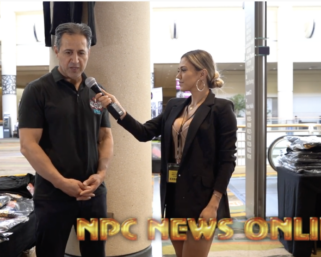 IFBB Pro League  Bikini Pro @raphamilagres  interviews Rico Barakat From NPC Wear