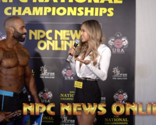 2020 NPC National Championships Men’s Physique Overall Winner Daniel Sosa