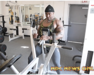 Road To The 2020 Olympia @ifbb_pro_league Men’s Physique @iamcharjo Workout At The NPC Photo Gym