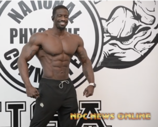 2020 Road To The Olympia: IFBB Pro League Men’s Physique Pro George Brown Posing