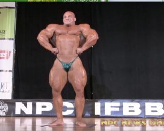 Mr.Olympia Mamdouh “Big Ramy” Elssbiay Guest Posing at the 2014 IFBB Pittsburgh Pro