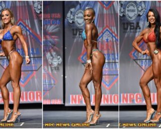 2020 NPC Junior Nationals Bikini IFBB Pro League Pro Card Winners