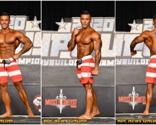 2020 NPC USA Men’s Physique Overall Winner JONAS JAMENA