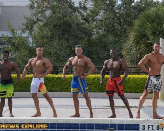 2021 NPC National Champions Photo Shoot Men’s Physique Class Winners