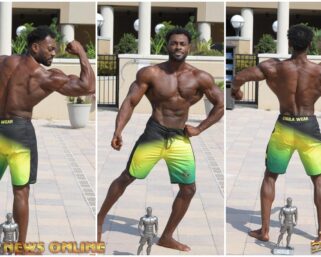 2021 NPC Universe Champions Photo Shoot: Men’s Physique Overall Dmitri George Photo Gallery