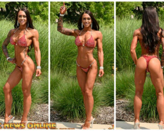 2023 NPC Universe Bikini Overall Champion Dianna Trester Champions Photo Shoot