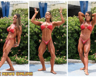 2023 14th Annual NPC USA Champions Photo Shoots –Women’s Physique Class  C Champion Danielle Petze Photos