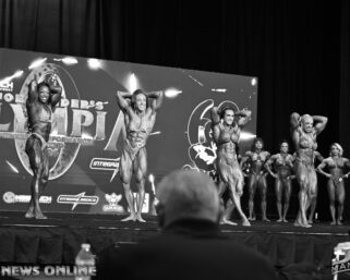 2024 IFBB Pro League Olympia In Black & White-Women’s Physique Prejudging