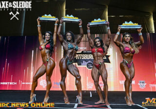 2025 IFBB Pittsburgh Pro Official Women’s Overall Champions Photos