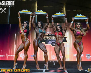 2025 IFBB Pittsburgh Pro Official Women’s Overall Champions Photos